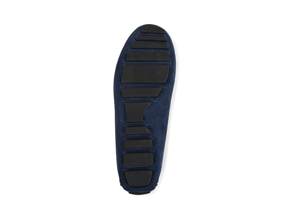 PIPER Leather Driving Loafer Navy